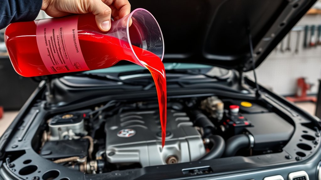 adding transmission fluid properly