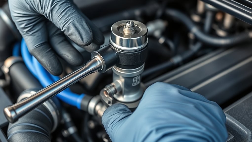 adjusting fuel pressure regulator