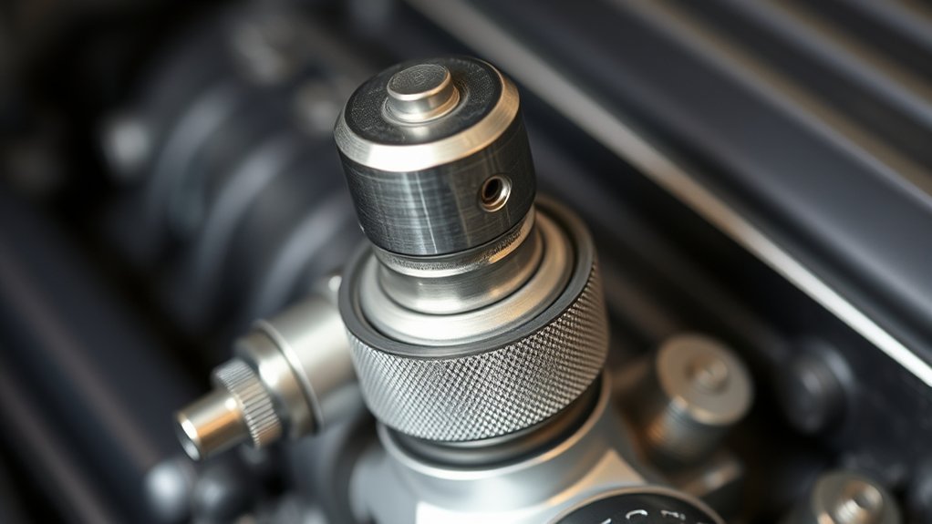 adjusts fuel pressure automatically