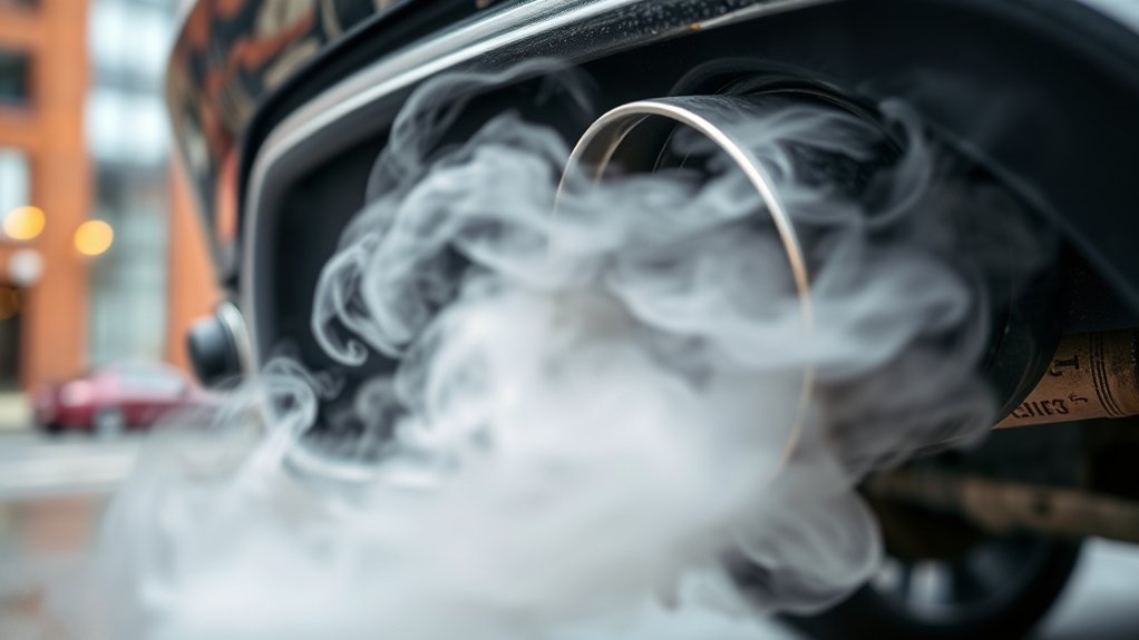 bad spark plugs cause white smoke