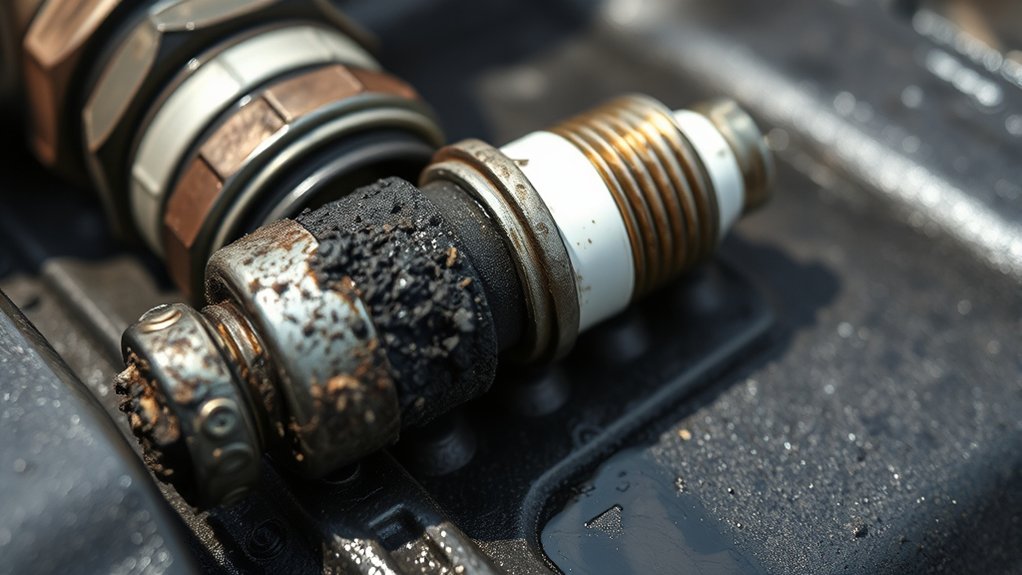 causes of spark plug fouling