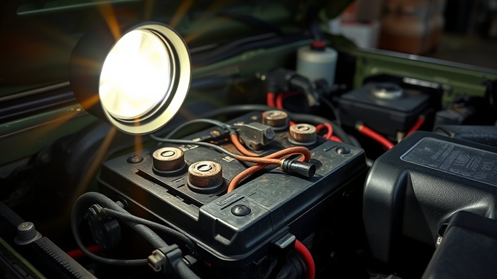 check battery and connections