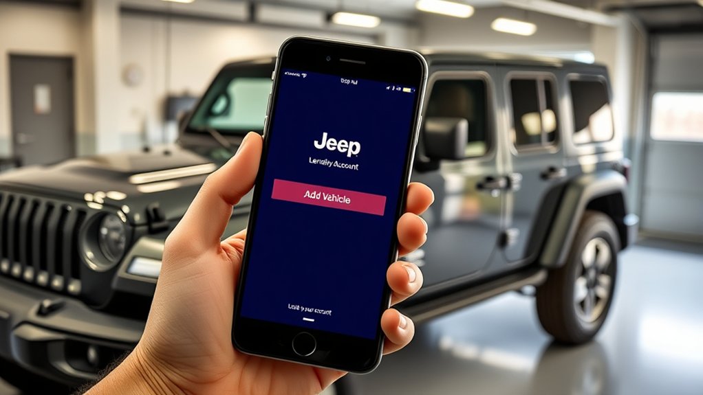 create or log into account