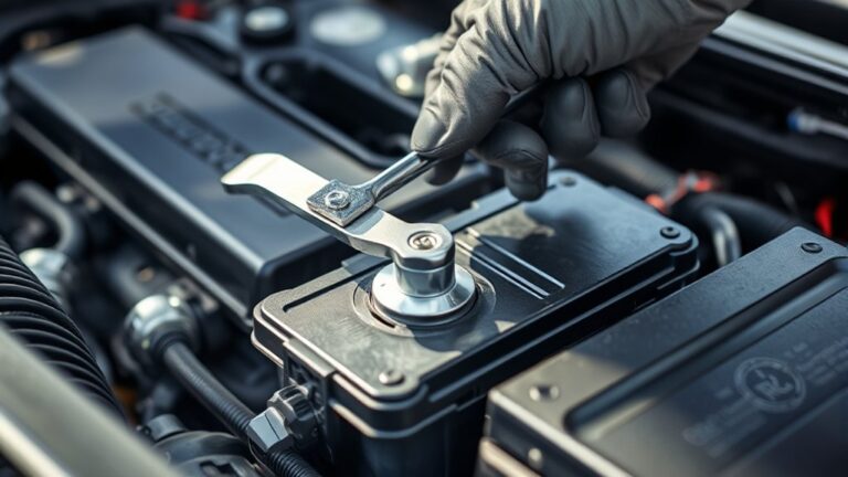 disconnect battery before spark plug change