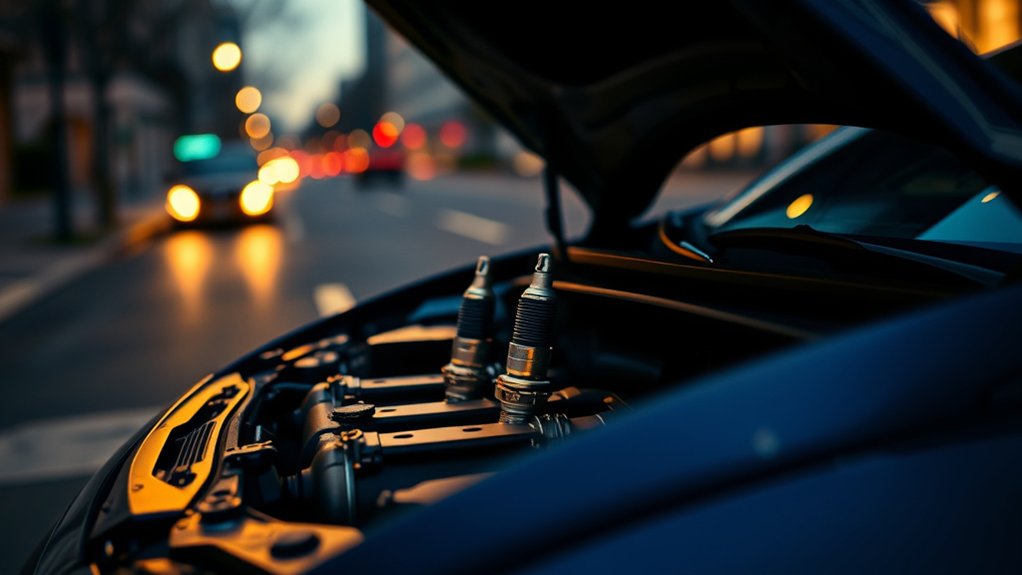 drive cautiously with faulty spark plugs