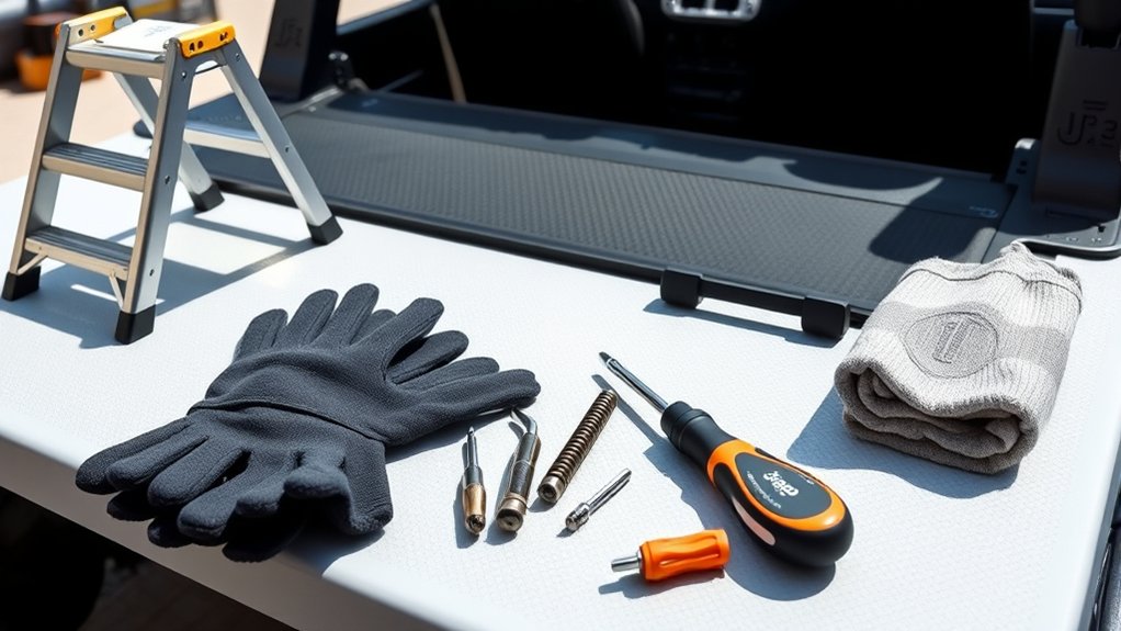 gather tools and safety equipment