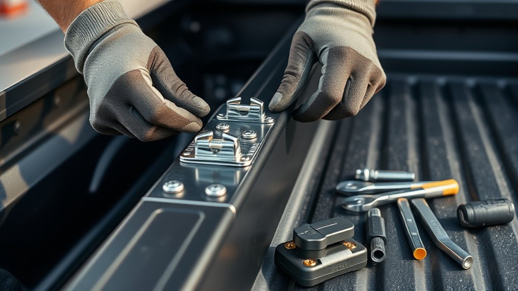 installing tonneau cover clamps