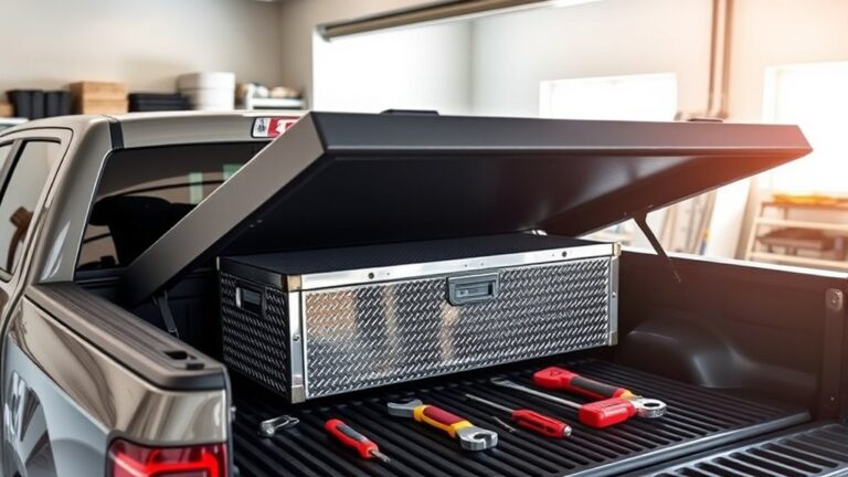 installing tonneau with toolbox