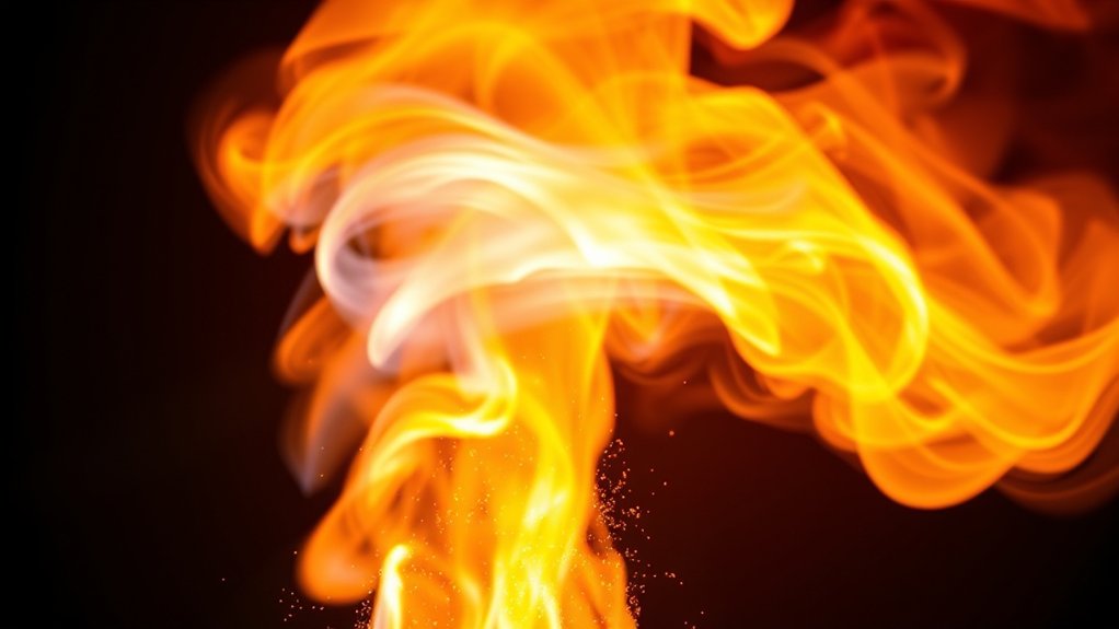 jet fuel burns up to