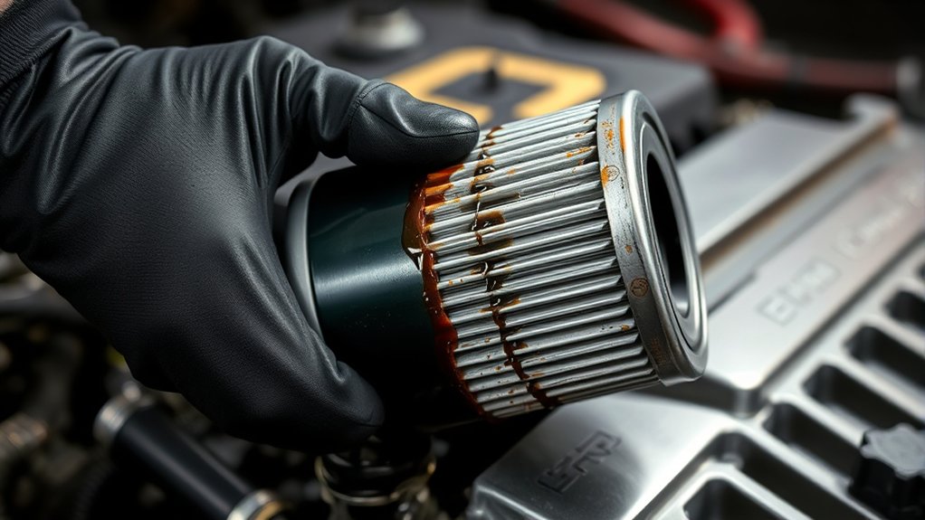 oil change typically includes filter