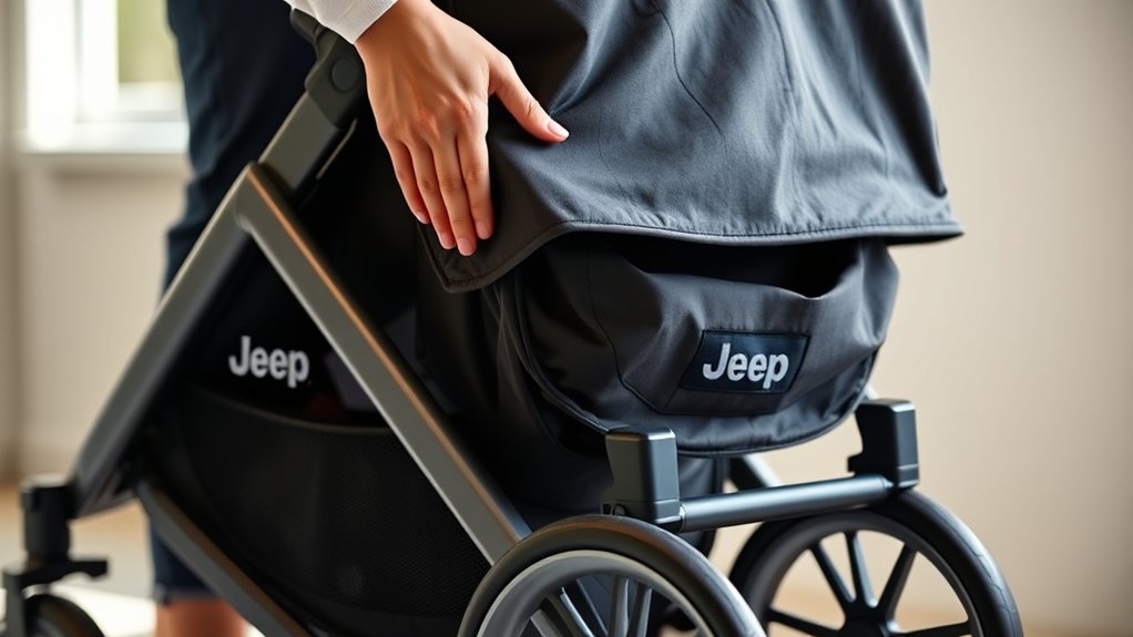 prepare lock adjust fold