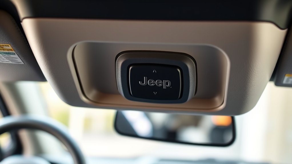 programming jeep garage door