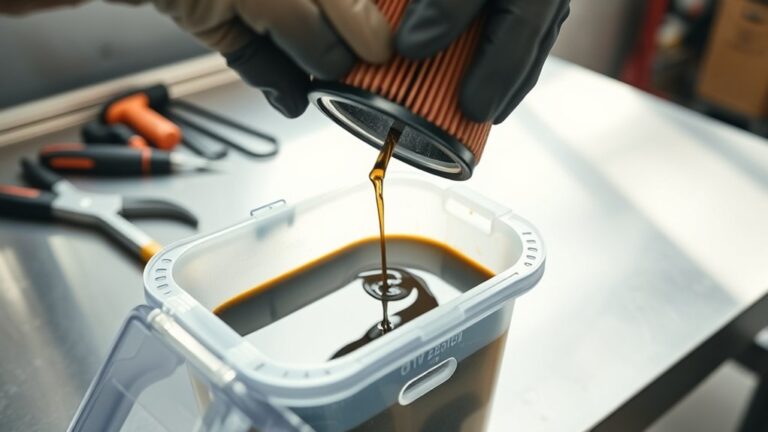 proper oil filter disposal