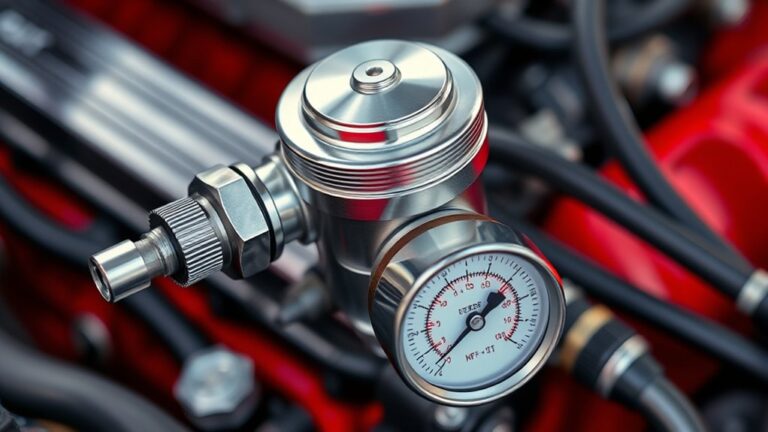 regulates fuel pressure step by step