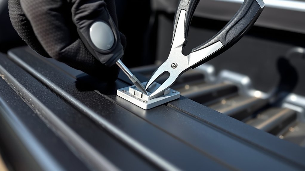 removing tonneau clips easily