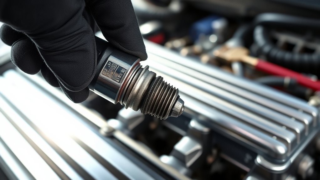 replace and clean spark plugs