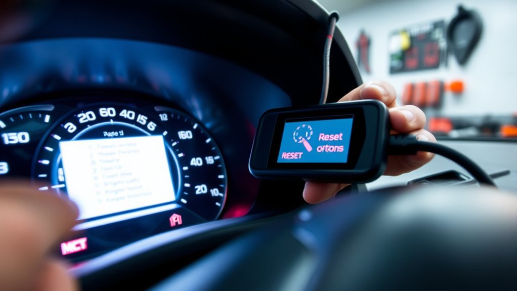 reset check engine light