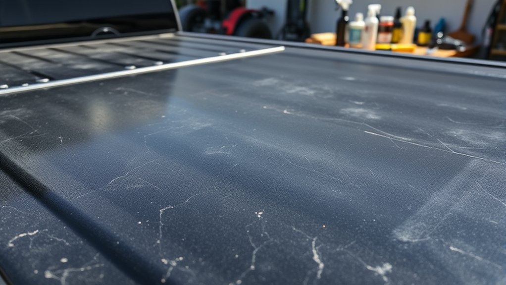 restore faded tonneau cover
