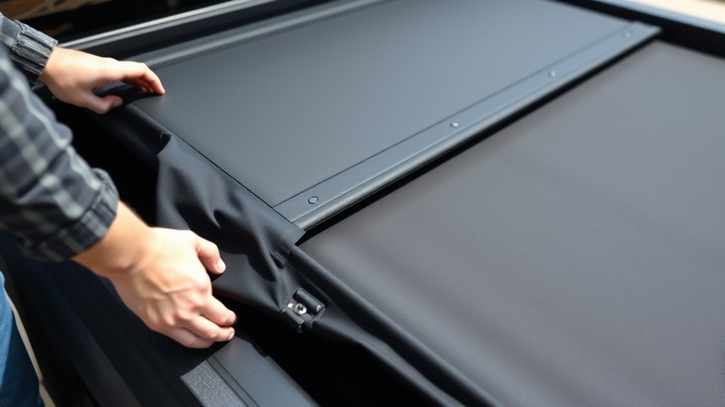 roll up covers with straps