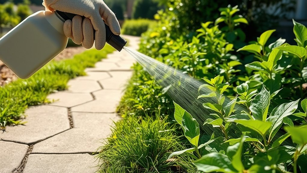 safe diesel weed application