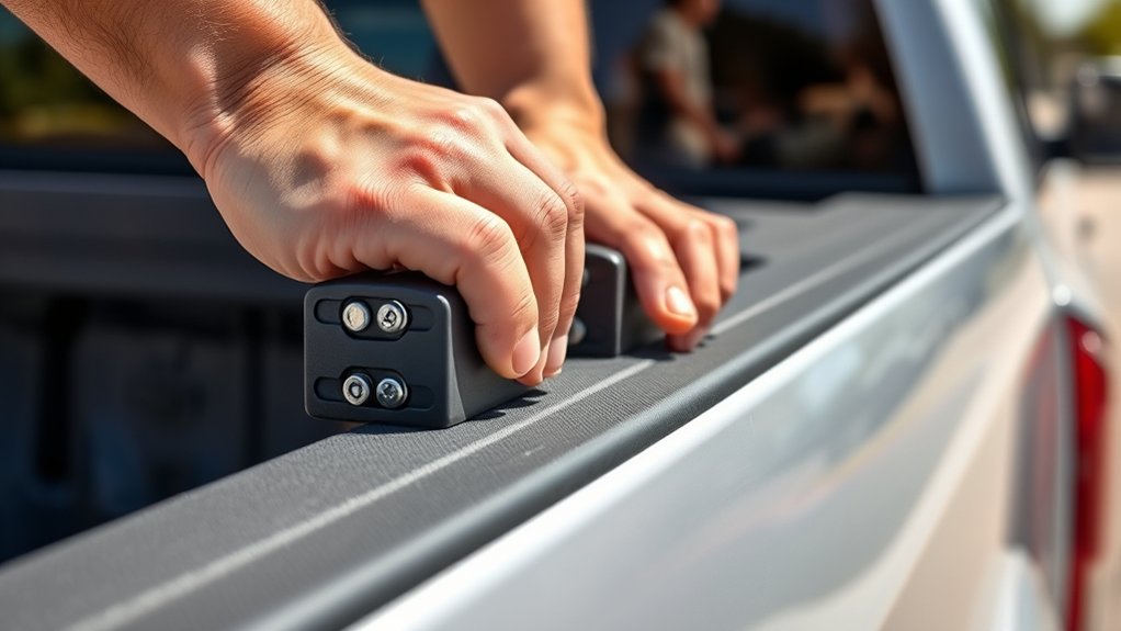 secure truck bed cover