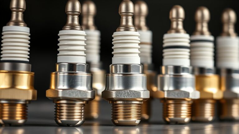 spark plug material effects