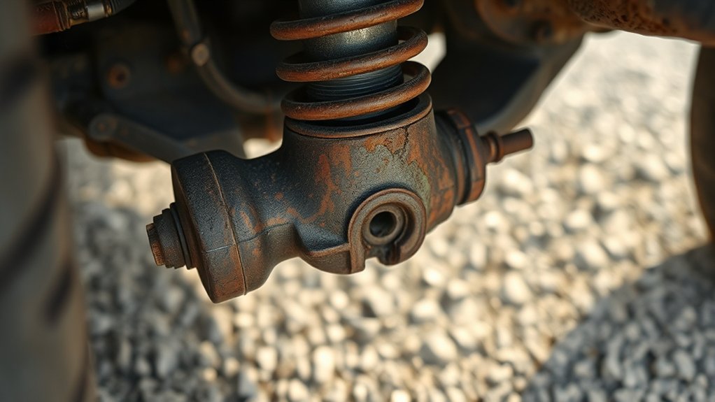 suspension noise indicates shock failure