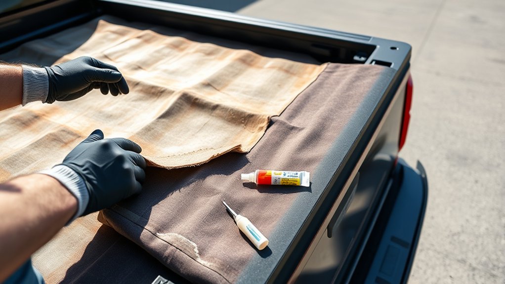 tonneau cover repair guide