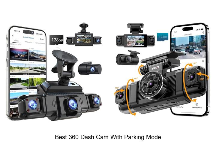 Top 12 Best 360 Dash Cam With Parking Mode You Need Now