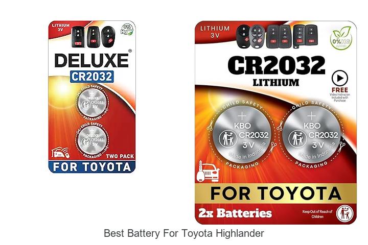 Top 12 Best Battery For Toyota Highlander You Can’t Miss!