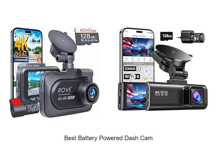 Top 12 Best Battery Powered Dash Cam You Can’t Miss