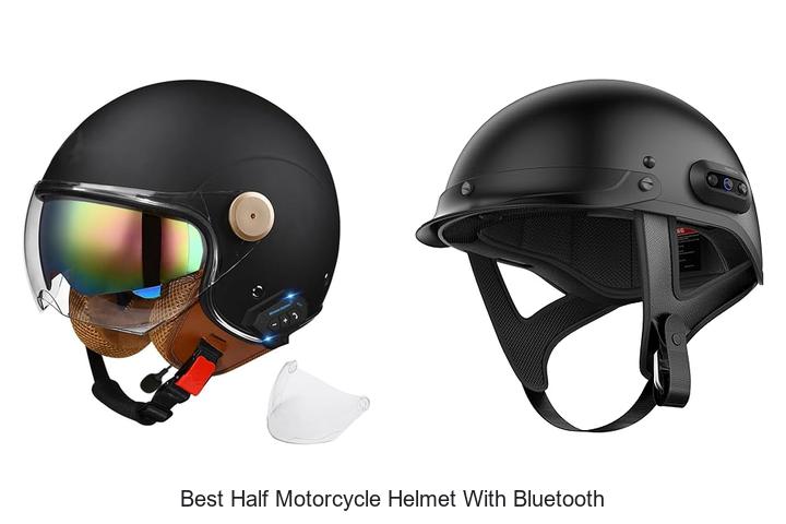 Top 12 Best Half Motorcycle Helmet With Bluetooth Deals Now