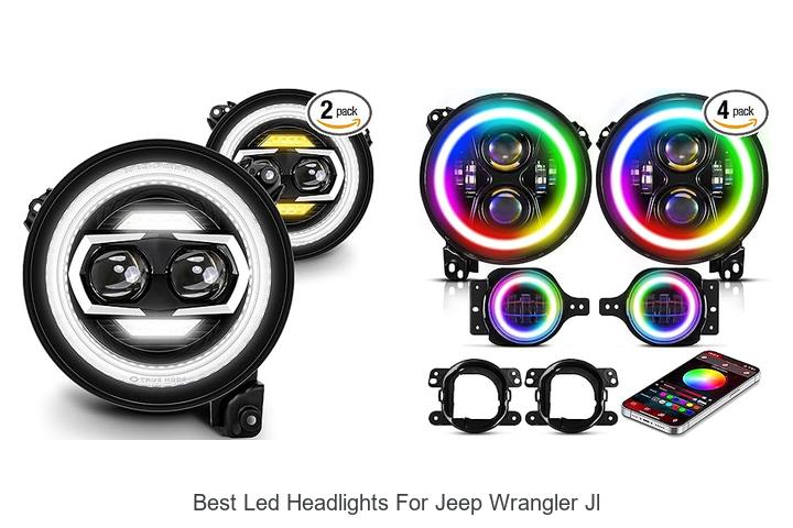 Top 12 Best LED Headlights for Jeep Wrangler JL Revealed!
