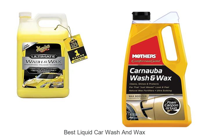 Top 12 Best Liquid Car Wash and Wax That Shine Instantly