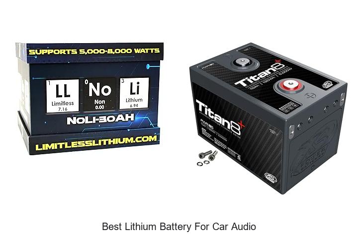 Top 12 Best Lithium Battery for Car Audio You Must Try!