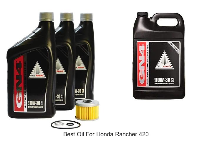 Top 12 Best Oil For Honda Rancher 420 That Boosts Power