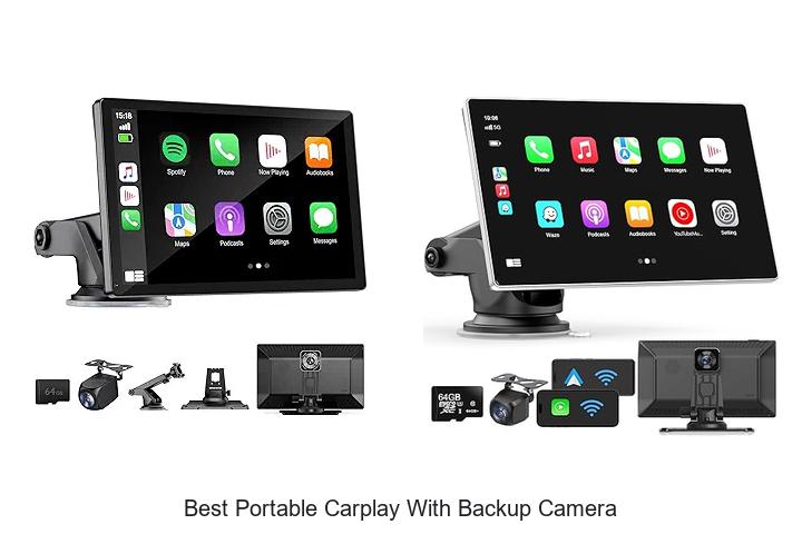 Top 12 Best Portable CarPlay With Backup Camera You Need Now