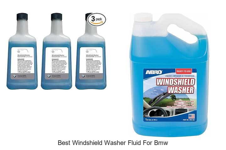 Top 12 Best Windshield Washer Fluid for BMW You Need Now
